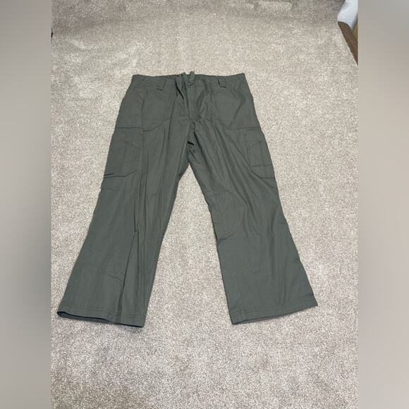 heavy-duty practical rugged Carhartt drawstring canvas cargo pants X-Large - Picture 2 of 15